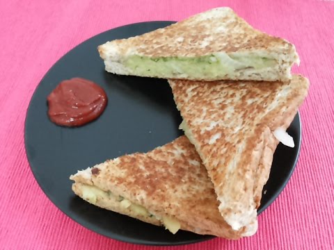 Masala toast sandwich without Toast Maker-Indian healthy Snacks,veg sandwich toast