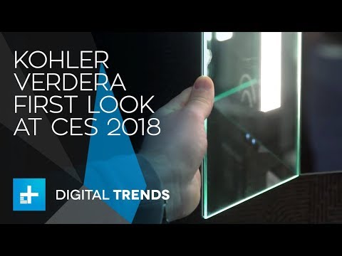 Kohler Verdera Smart Mirror - First Look at CES 2018 - UC8wXC0ZCfGt3HaVLy_fdTQw