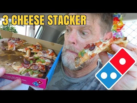 Trying To Find The Cheese on a Domino's 3 Cheese Stacker Pizza - UCGXHiIMcPZ9IQNwmJOv12dQ