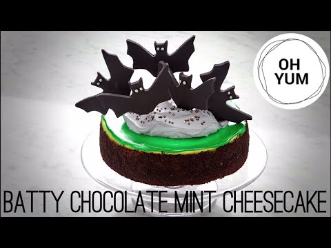 Batty Chocolate Mint Cheesecake | Oh Yum with Anna Olson - UCr_RedQch0OK-fSKy80C3iQ