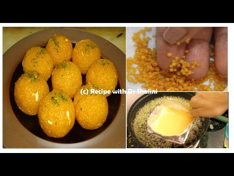 Motichoor Ladoo | Motichoor Ladoo recipe | with DIY utensils | Motichur Laddu Recipe - UCrPdi5n5TsvyetOd5pAUH9w