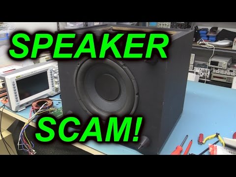 EEVblog #671 - White Van Speaker Scam Teardown - UC2DjFE7Xf11URZqWBigcVOQ