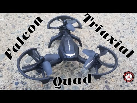 Nihui Falcon Triaxial Quadcopter Test Flight - UCNUx9bQyEI0k6CQpo4TaNAw