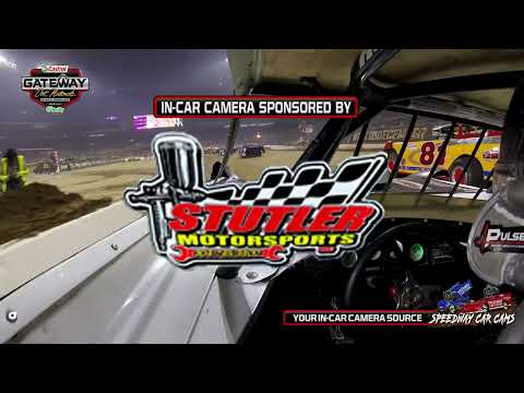 #21B Rich Bell - A-Main at the Gateway Dirt Nationals 2024 Super Late Model - dirt track racing video image