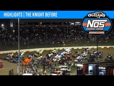 World of Outlaws NOS Energy Drink Sprint Cars | Eldora Speedway | July 14, 2023 | HIGHLIGHTS - dirt track racing video image