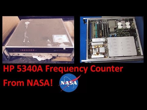 Hp 5340A Frequency Counter from NASA! - UCHqwzhcFOsoFFh33Uy8rAgQ
