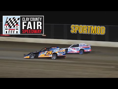 Sportmod | Clay County Speedway | 4-15-2024 - dirt track racing video image