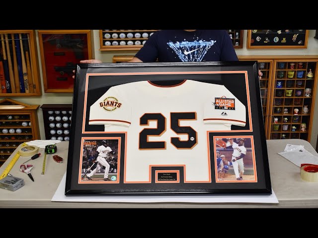 How to Frame Your Baseball Jersey