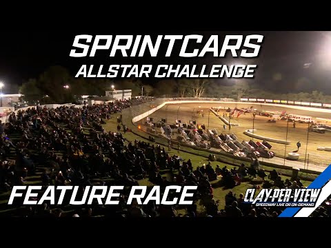360 Sprintcars | Allstar Challenge - A-Main - Simpson - 21st Jan 2023 | Clay-Per-View Highlights - dirt track racing video image