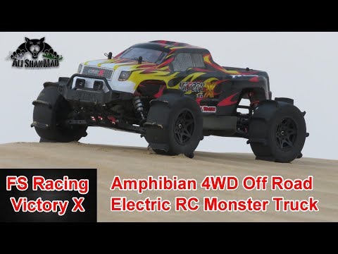 FS Racing Victory X Amphibian 4WD Electric RC Monster Truck - UCsFctXdFnbeoKpLefdEloEQ