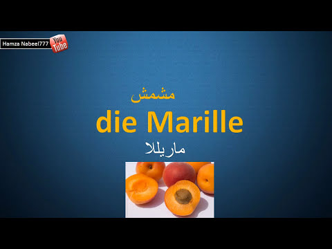 الفاكهة في اللغة الألمانية - تعلم اللغة الالمانية مع اللفظ - das Obst