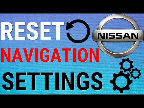 Come reimpostare le opzioni di navigazione della Nissan Qashqai
