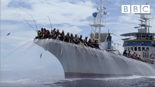 Fishing for tuna the old fashioned way | South Pacific - BBC