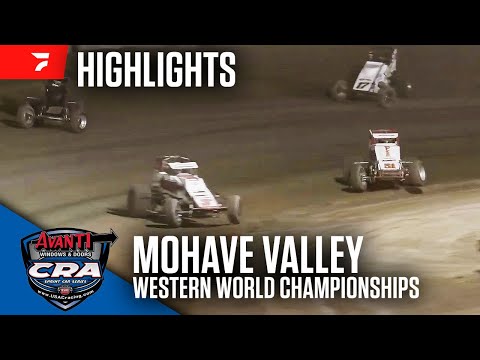 Western World Championships Finale | USAC/CRA Sprints at Mohave Valley Raceway 11/2/24 | Highlights - dirt track racing video image