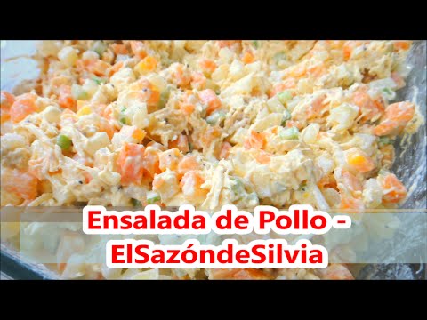 Ensalada de pollo - ElSazóndeSilvia - UC3kH34ylNoI84OZPud79TFw