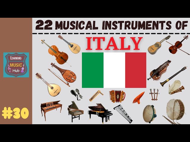 What Italian Folk Music Instruments Do You Need to Play?