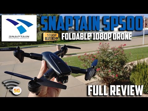 Snaptain SP500 Foldable GPS Drone w/1080p Camera Review - UC-fU_-yuEwnVY7F-mVAfO6w