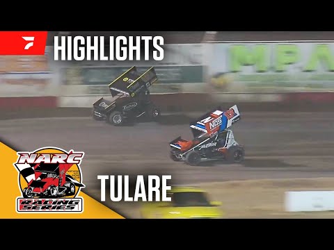 NARC 410 Sprints at Tulare Thunderbowl Raceway 5/18/24 | Highlights - dirt track racing video image