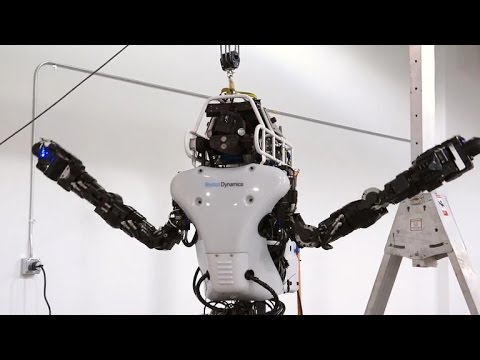 Tomorrow Daily - 117: Upgraded Atlas robot, an adorable robot press conference, and more - UCOmcA3f_RrH6b9NmcNa4tdg