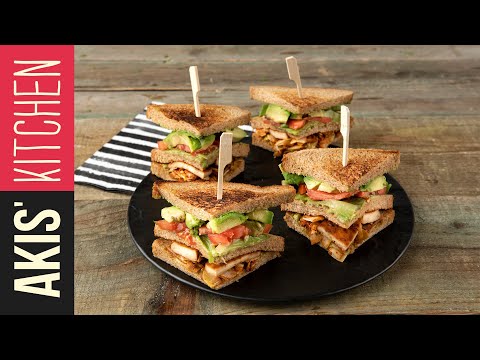 Vegetarian Club Sandwich | Akis Kitchen - UCcbNHNmULeU1OoNylpPIRQQ