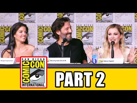 THE 100 Season 4 Comic Con Panel (Part 2) - Eliza Taylor, Lindsey Morgan, Marie Avgeropoulos - UCS5C4dC1Vc3EzgeDO-Wu3Mg