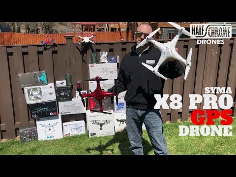 Half Chrome: Syma X8 Pro GPS drone vs. the original X8 - UCDAcUpbjdmKc7gMmFkQr6ag