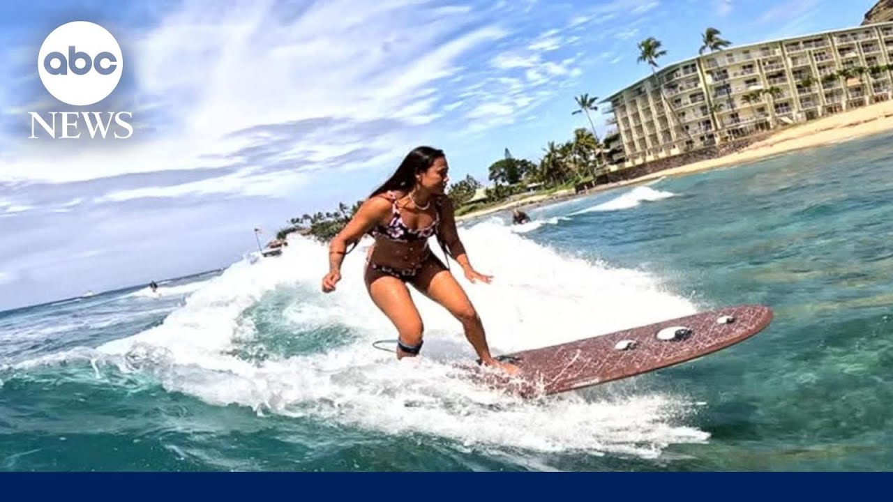 New wave of Hawaiian surfers look to reclaim sport’s cultural spirit | Nightline