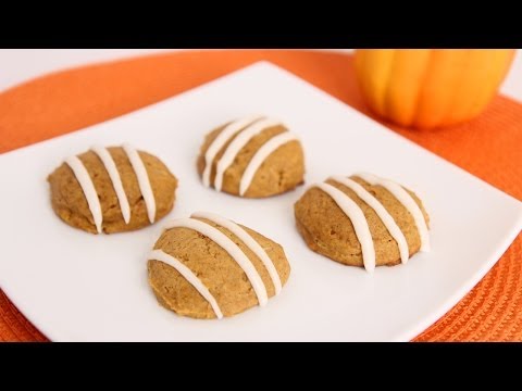 Homemade Pumpkin Cookies Recipe - Laura Vitale - Laura in the Kitchen Episode 667 - UCNbngWUqL2eqRw12yAwcICg