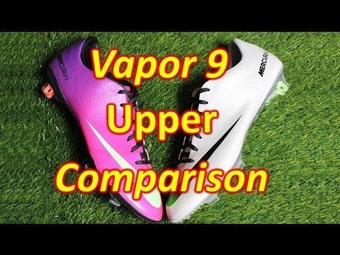 Nike Mercurial Vapor 9 IX Upper Comparison - Speed Control VS Leather Finish - UCUU3lMXc6iDrQw4eZen8COQ