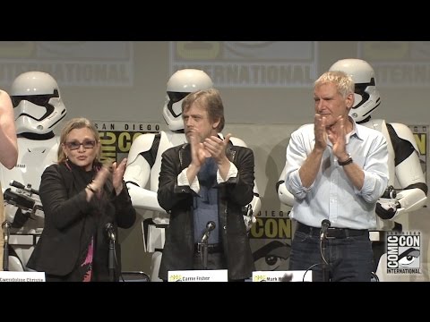 Harrison Ford, Mark Hamill, Carrie Fisher appear in Star Wars: The Force Awakens panel at SDCC 2015 - UCYdNtGaJkrtn04tmsmRrWlw