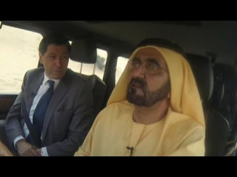 Sheikh Mohammed driving around Dubai with BBC News - UC16niRr50-MSBwiO3YDb3RA