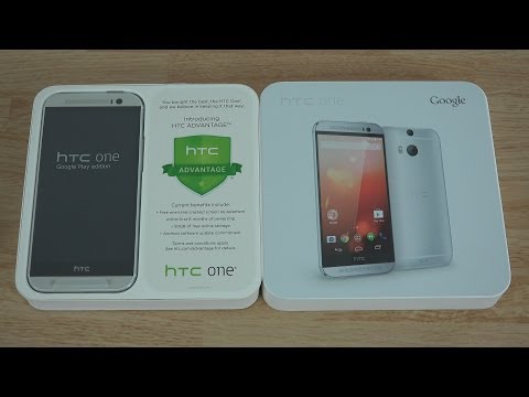 HTC One M8 Google Play Edition (GPE) Unboxing and First Look! (Ultra HD 4K) - UC7YzoWkkb6woYwCnbWLn3ZA