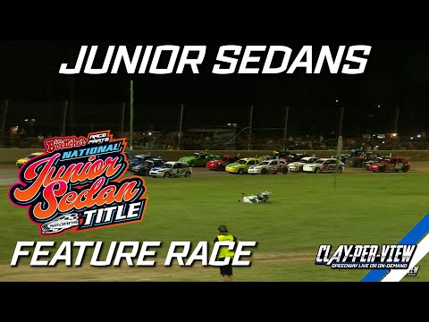 Junior Sedans | National Title 2023/24 - Grafton - 20th Jan 2024 | Clay-Per-View - dirt track racing video image