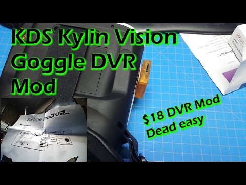 KDS Kylin Vision Goggle DVR Mod - $18 - UCBGpbEe0G9EchyGYCRRd4hg