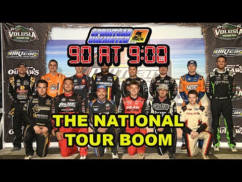 SprintCarUnlimited 90 at 9 for Tuesday, February 25: We are in the middle of a national tour boom - dirt track racing video image