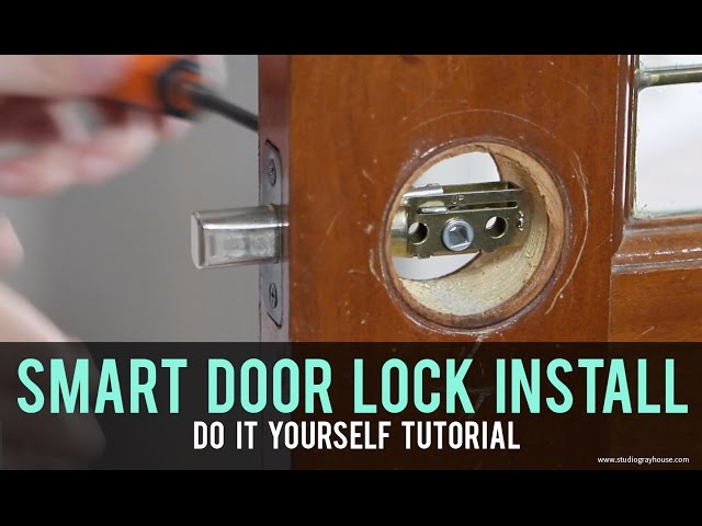 How to Install a Digital Door Lock - Security Wick