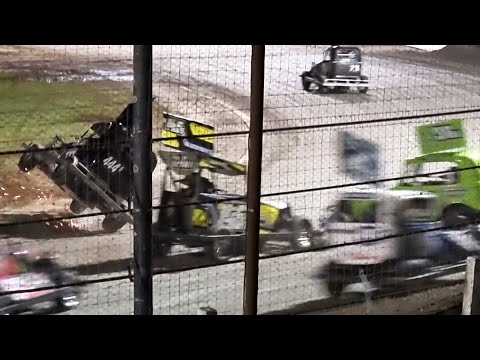 Stratford Speedway - Taranaki Ministocks Champs - 25/3/23 - dirt track racing video image