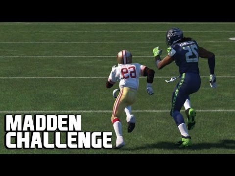 Can the Sorriest Receiver possible beat Richard Sherman? Madden NFL Challenge - UCw1SQ6QRRtfAhrN_cjkrOgA