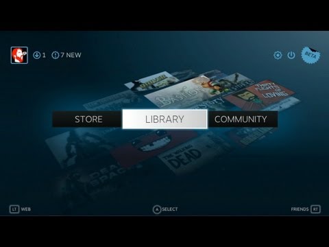 Quick Look at Steam's Big Picture Mode Beta - UCiDJtJKMICpb9B1qf7qjEOA