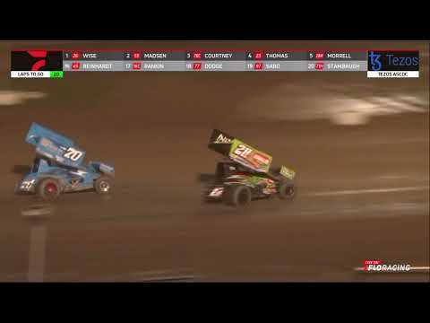 Highlights: Tezos All Star Circuit of Champions @ Tri City Motor Speedway 8.25.2023 - dirt track racing video image