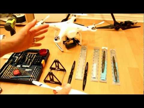 DJI Phantom Graupner E-Prop 8x5 Upgrade and How To - UCKMr_ra9cY2aFtH2z2bcuBA