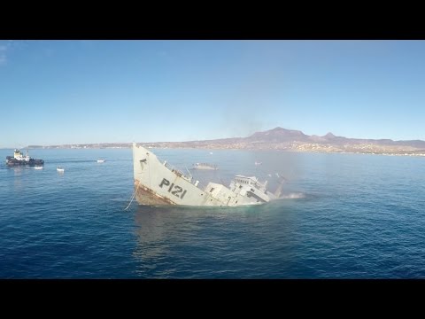 GoPro Awards: Sinking a Mexican Navy Warship - UCqhnX4jA0A5paNd1v-zEysw