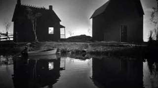 Robert Mitchum - The Night of the Hunter - River Boat Scene