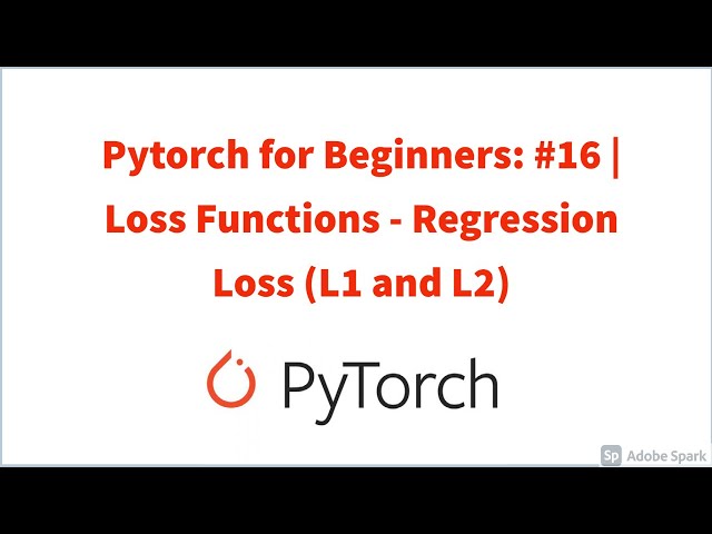 How to Use Pytorch’s MSE Loss Function