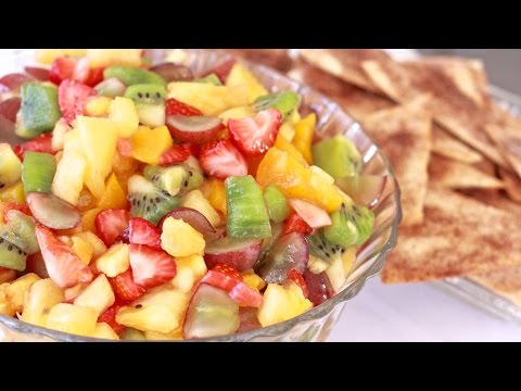 Fresh Fruit Salsa w/ Cinnamon Sugar Tortilla Chips - UCubwl8dqXbXc-rYE8MOSUnQ