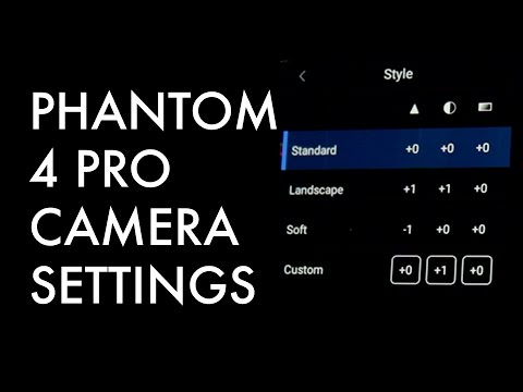 DJI Phantom 4 PRO Drone Camera Settings - UCqQVgCkujBBNMYkZI3JUGqQ