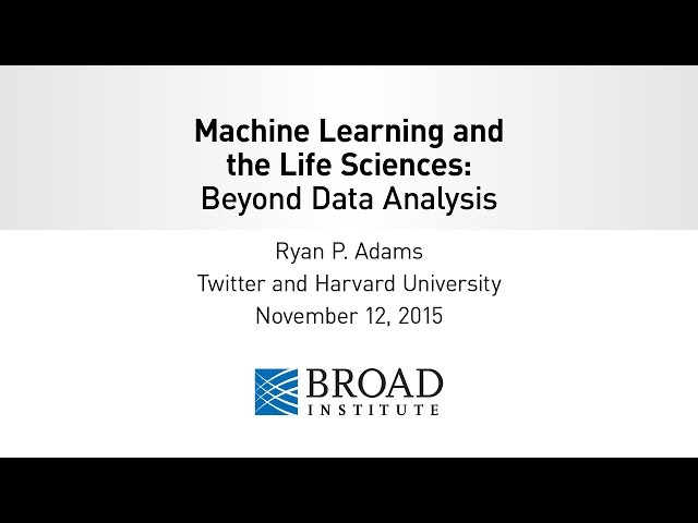 Ryan Adams on Machine Learning