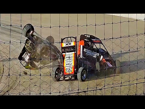 Meeanee Speedway - Opening Night TQ Midgets - 27/10/24 - dirt track racing video image