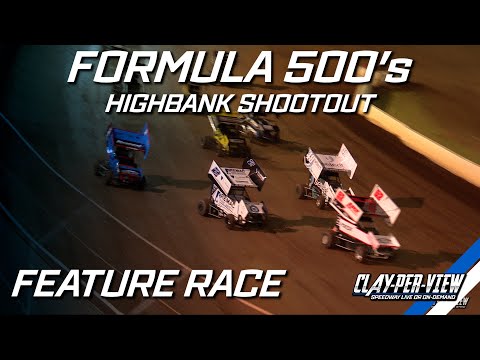 Formula 500's | Highbank Shootout - Toowoomba - 8th Feb 2025 | Clay-Per-View - dirt track racing video image