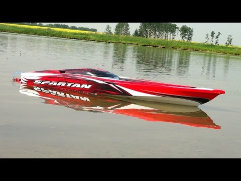 RC ADVENTURES - Traxxas Spartan - First Run, 4S Lipo - Radio Controlled Boat - UCxcjVHL-2o3D6Q9esu05a1Q